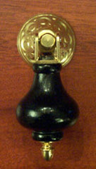 Victorian Wood Drop Pull