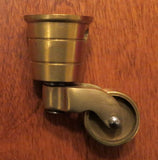 Brass cup caster